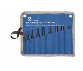 Juego de 9 botadores cilíndricos estriados | 515-91-4